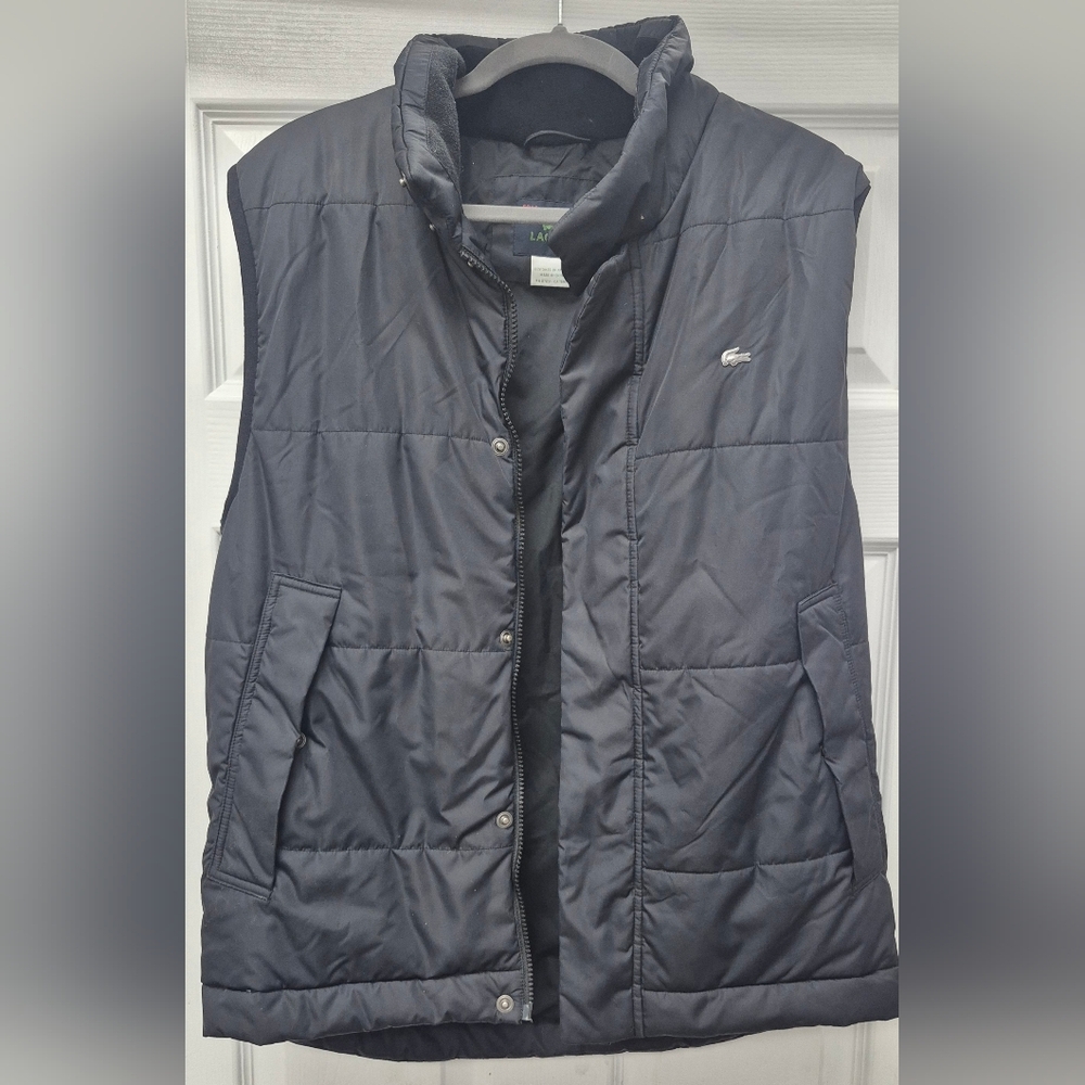 Lacoste Quilted Puffer Vest
